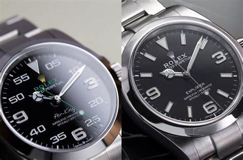 rolex explorer vs air king 2016|Rolex Air-King 34mm review.